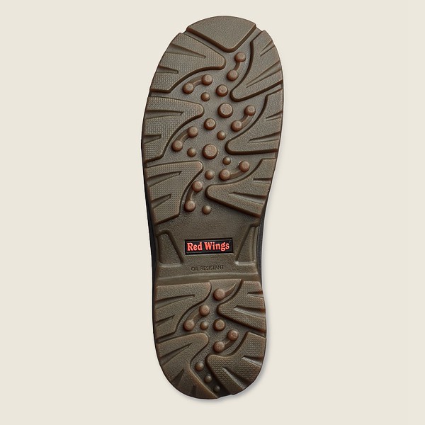 Red Wing Safety Bot Erkek - King Toe® - 8-Inch Waterproof Toe - Kahverengi - 65SQAXHRT